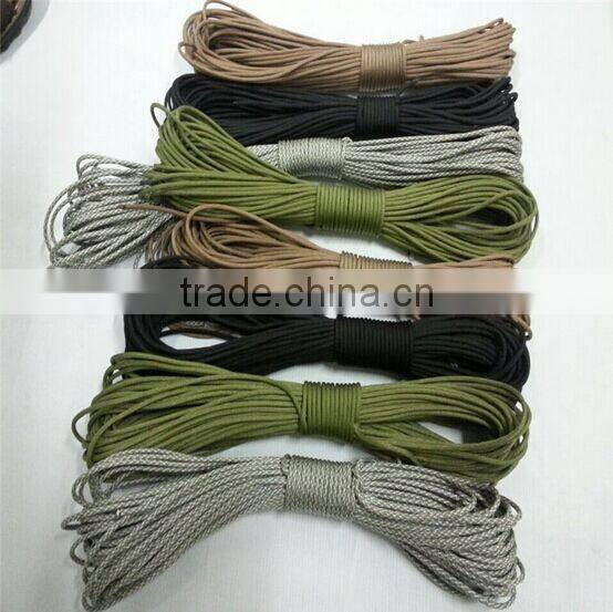 camping survival rope/camping rope/camping reflective rope with good quality