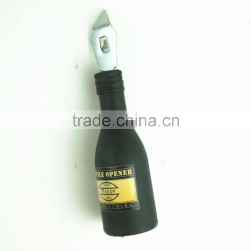 42199 Stainless Steel bottle opener with bottle shape handle