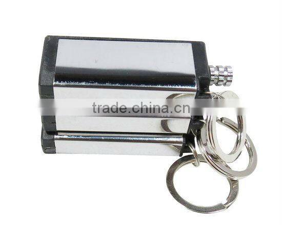 Mini Flints Metal Match Fire Starter Gas Oil Permanent Outdoor Camping Lighter