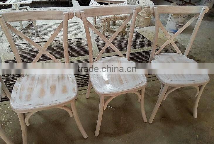 high back chair wooden cross back dining chairs