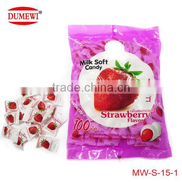 Halal Fruit Center Milk Chewy Candy Snacks