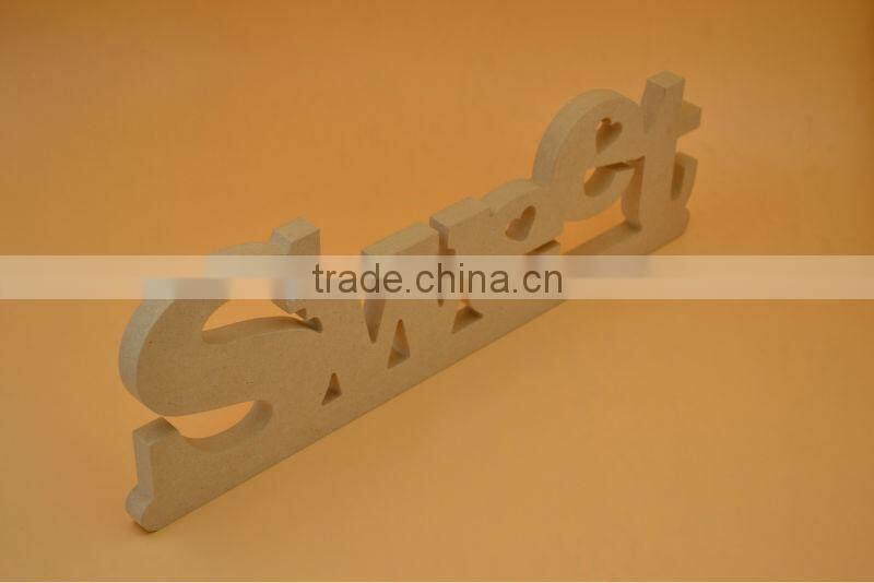 CUSTOMIZED SWEET wooden letters