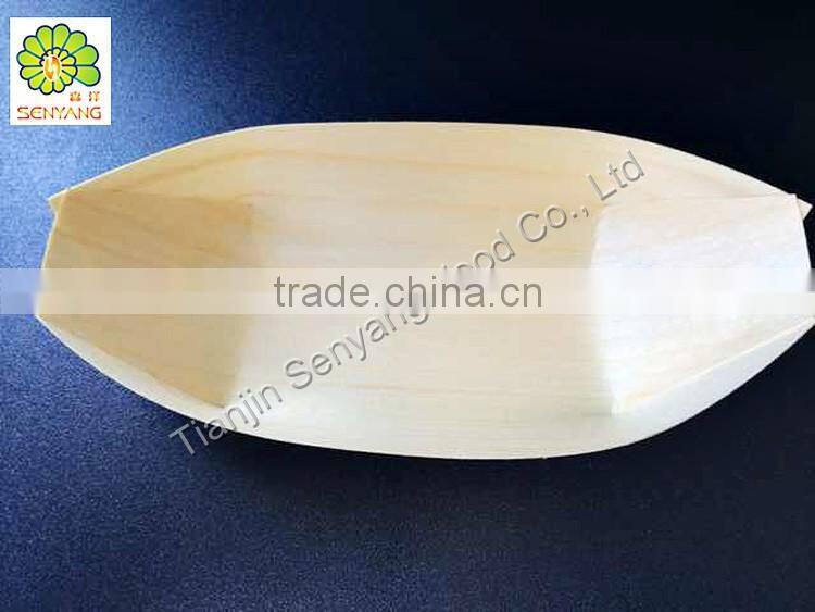 best seller disposable party Japanese sushi wood plate