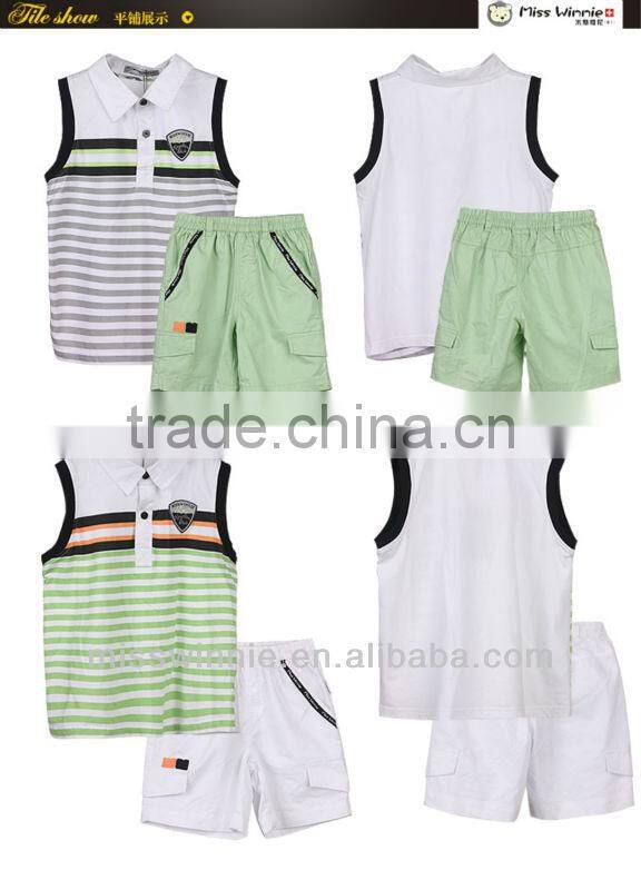 fashion kids comfortable clothing set kids summer wear