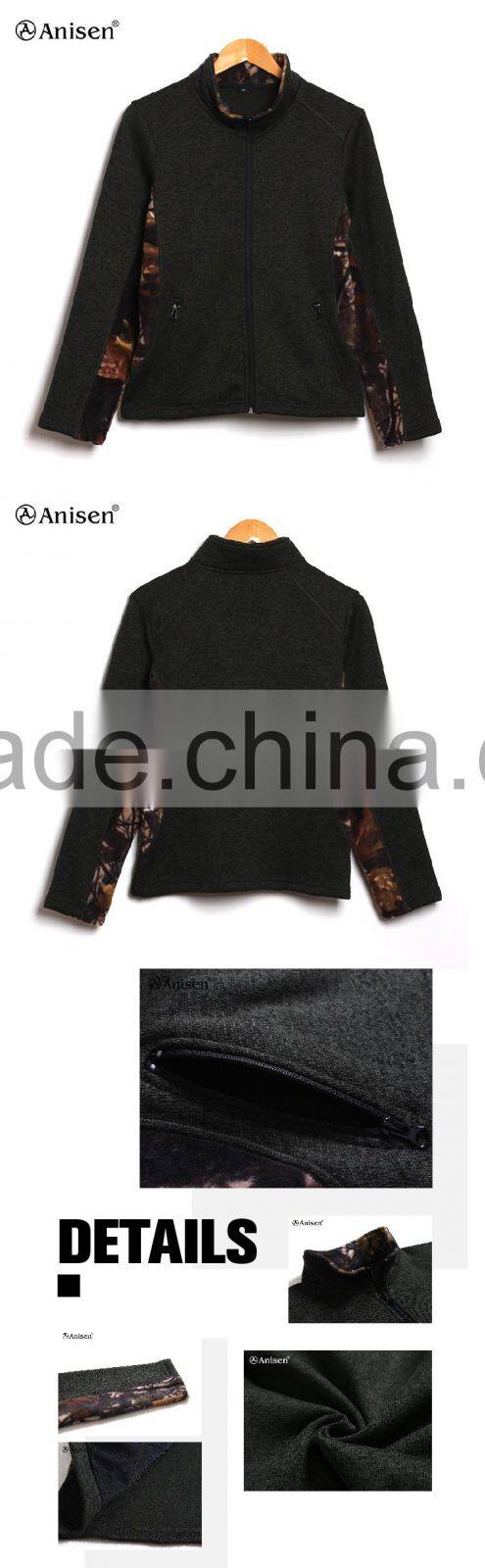 clothing printing hunting sweater fleece man coat