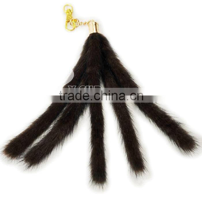 CX-R-26 2016 Fashion Real Mink Fur Keyring