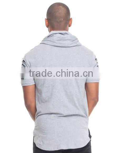 Hot sale China factory direct supply print pattern chest zipper pullover hoodie with adjustable drawstring accent Hood