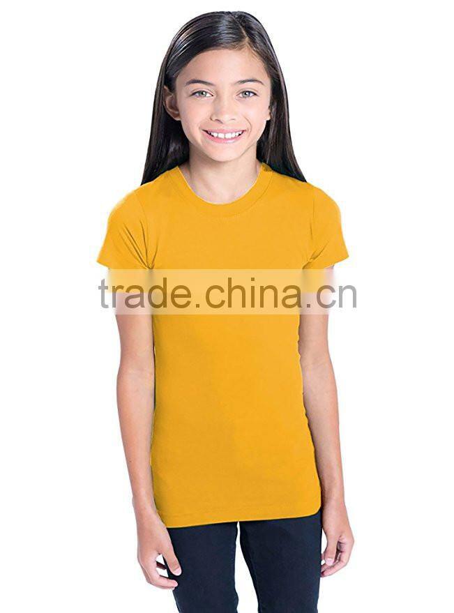 Activewear Apparel kids wholesale tshirts Sportswear Longer Length T-Shirt Custom