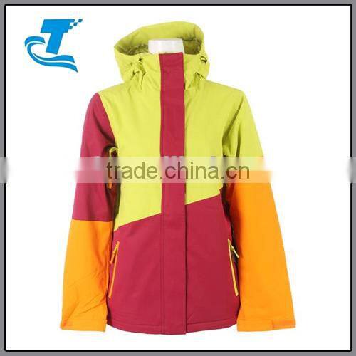 new style snow jackets ski jacket colorful ski jackets