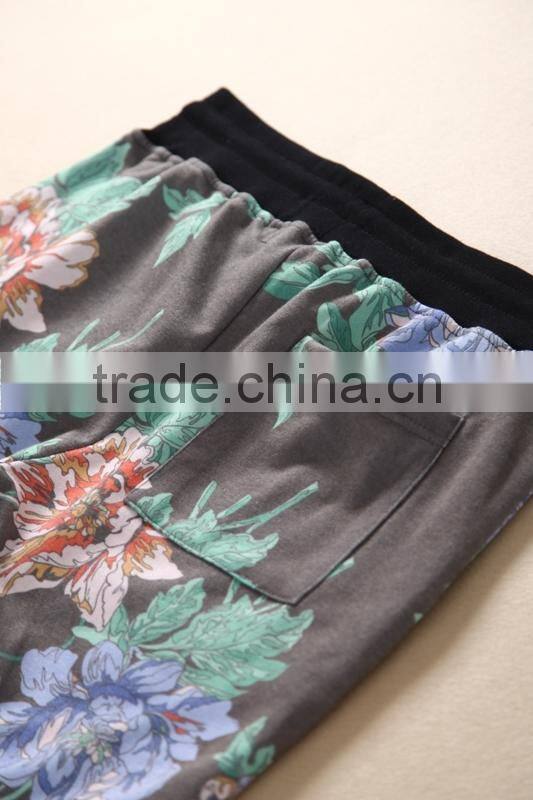 Hot sale Summer 100% Cotton Good Quality man's fashion pants