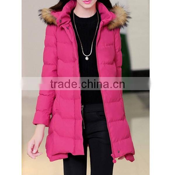 2015 New Design Ladies Casual Customized Puffer Padded Jacket
