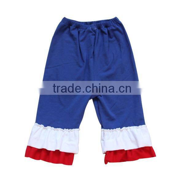 2016 wholesale children clothing girls ruffle pants toddler infants kids Pants