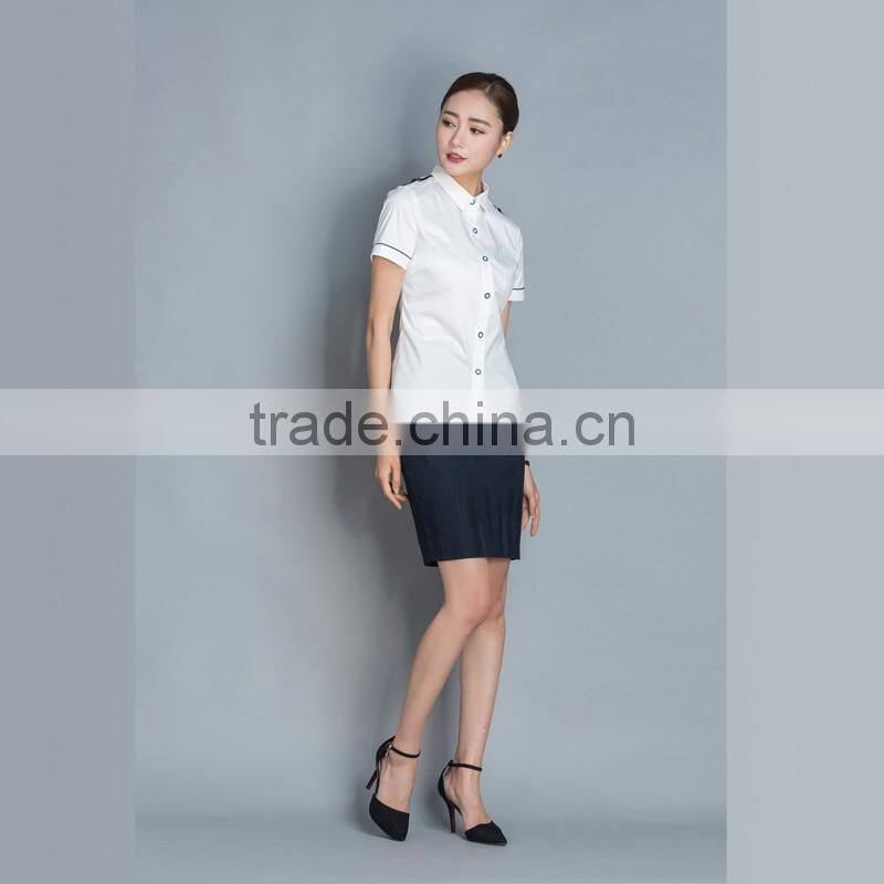Elegant Good Quality Customize Airline Uniform Airline Stewardess