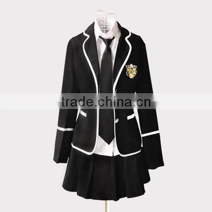 Girls High School Uniform 2016 Newest school Wear japanese girl high school uniform