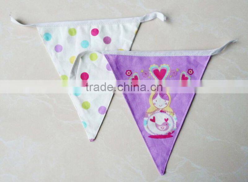bunting orange flag