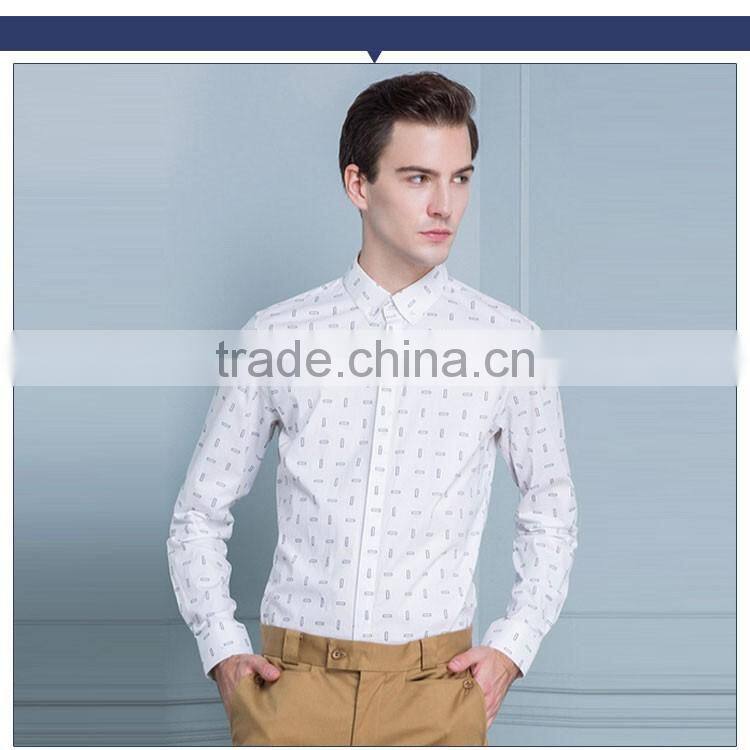 Bulk Fashion Casual 2016 Men Fancy Dress Shirt