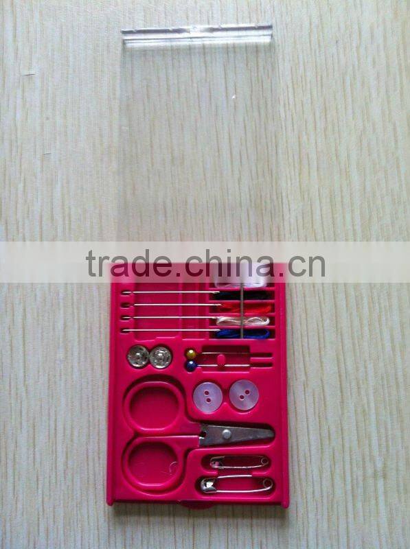 portable sewing set for emergency sewing needs