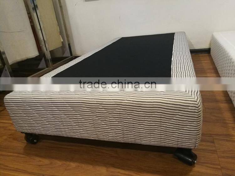 Bedroom Furniture Type Wood Slat Bed Base Box Spring