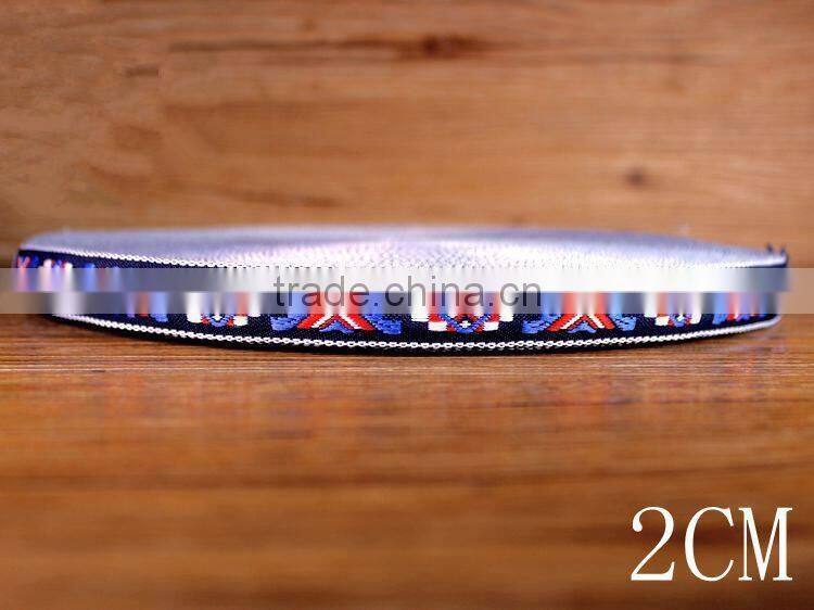 india lace trim jaquard ethnic ribbon geometric embroidery lace for garments