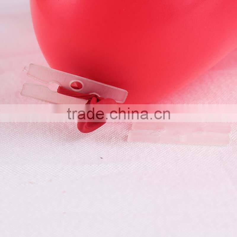 New Package 100pcs/bag With Card Balloon Clips & Seals, Party Accessory