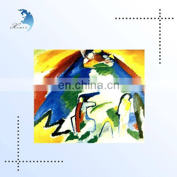 Chinese style waterproof 3d wall canvas calligraphy art oil painting for living room