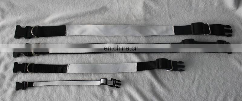 pet products pet assessories white dog collar and leashes with switch