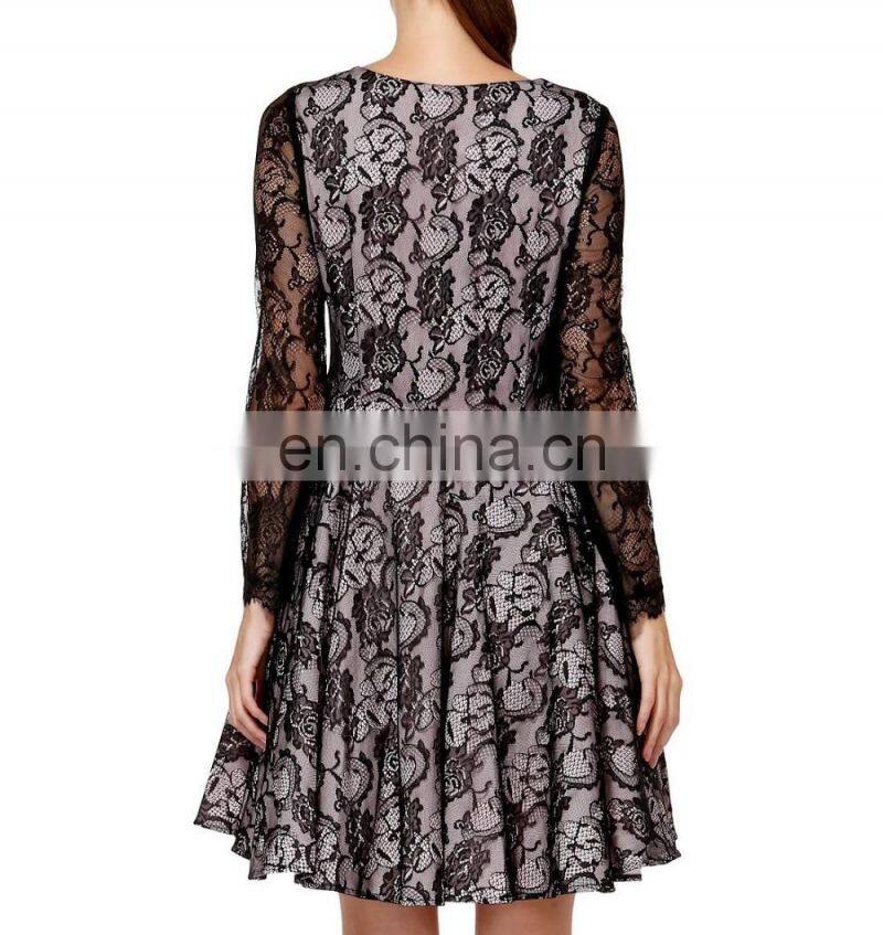 2016 new arrivel lace dress designs ladies fashion lace dresses