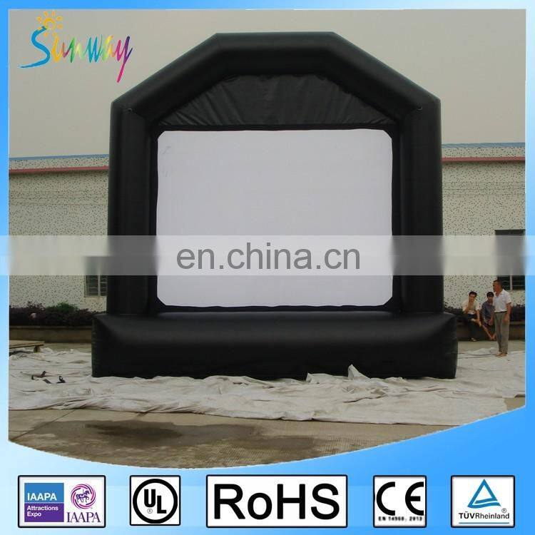 Hot Sale Customized Projection Inflatable Cinema Moive Screen