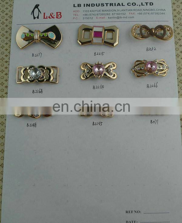 Fashion lady shoe decorative flower pattern plastic shoe ornaments