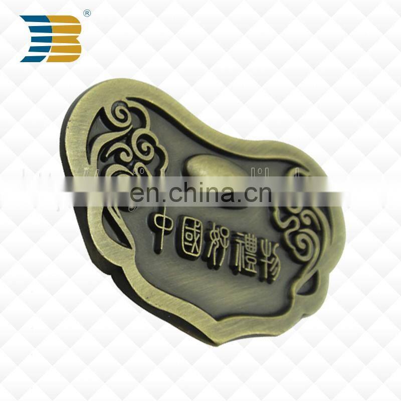 High quality bronze carved custom metal charm pendant