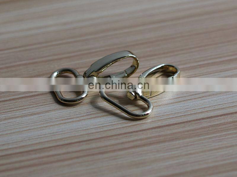 wholesale high quality brass snap hook for handbag