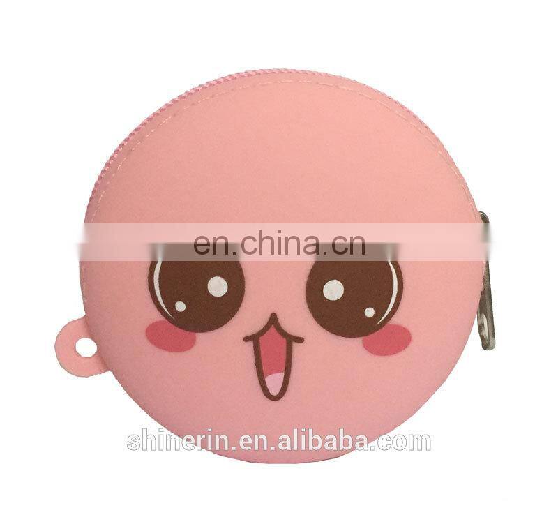 Women's Fashion Coin Purse Custom Animal Cartoon Shape Silicone Wallet