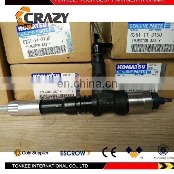 6742-11-3100 Injector ass'y For Diesel engine parts