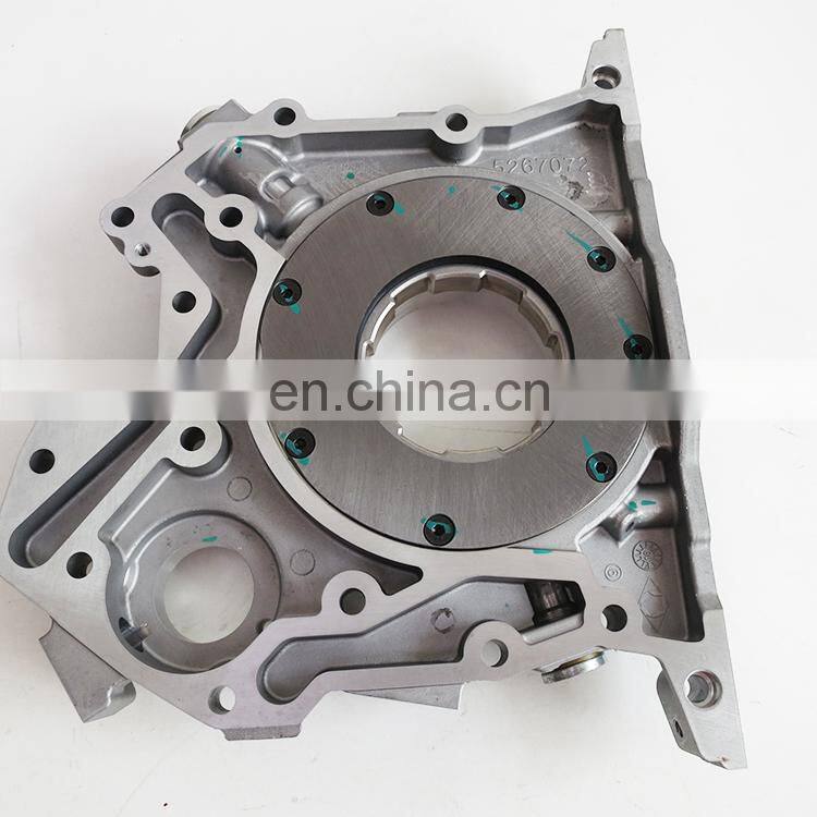 Truck Diesel Engine Parts 5267072 Isf3.8 Tractor Engine Oil Pump