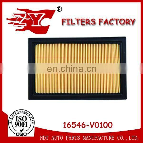 Factory Genuine INFINITI Car Air filter 16746-V0100/16546-V0100/16546-V0110/16546-V0100/16546-V0193/16546-0Z000