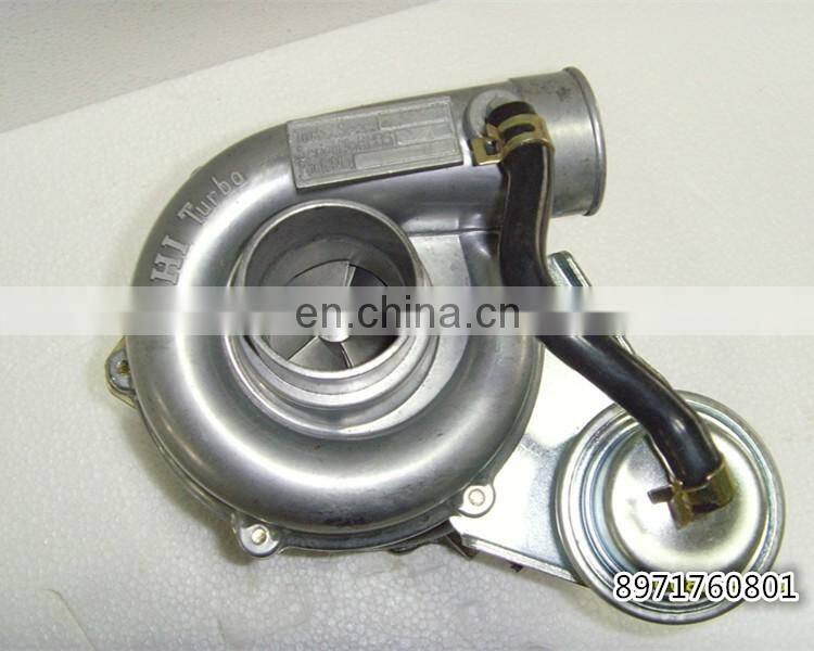 RHB52 Turbo VB190013 VICB 8971760801 4JB1 turbocharger for Isuzu Truck Trooper 2.8L 4JG2T 4JB1T engine
