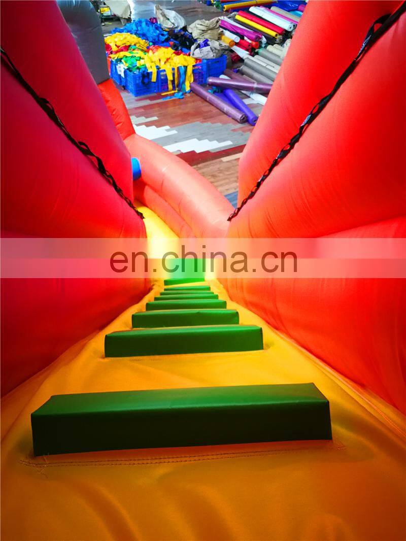 High Slide Captain Mouse circle ship inflatable obstacle jumpers for sale