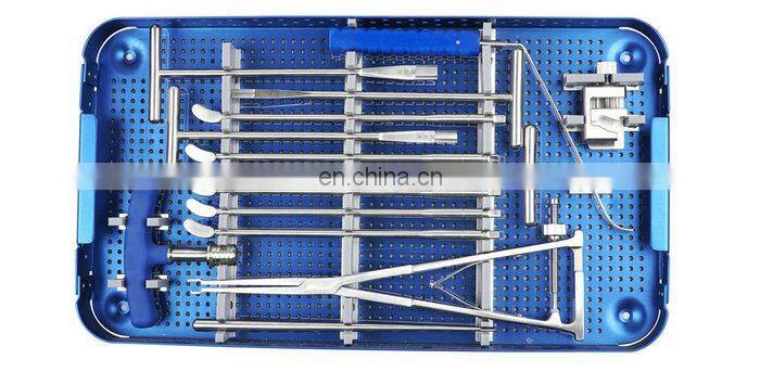 Factory Price Orthopedic Surgical Instruments TLIF PEEK Cage Instrument Set Spine Surgery Implants Peek Spinal Cage