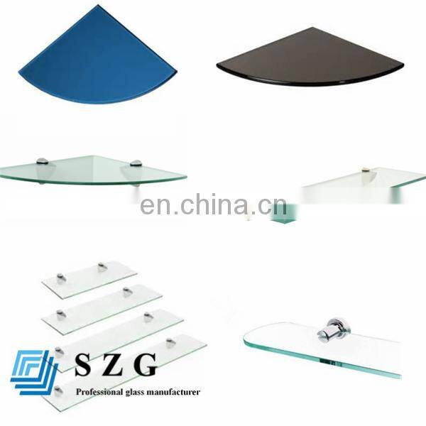 China wholesale price best quality tempered glass shelf support tv wall mount