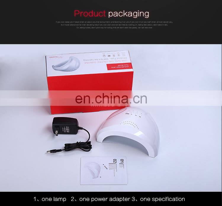 48w electric uv led nail lamp nail polish dryer