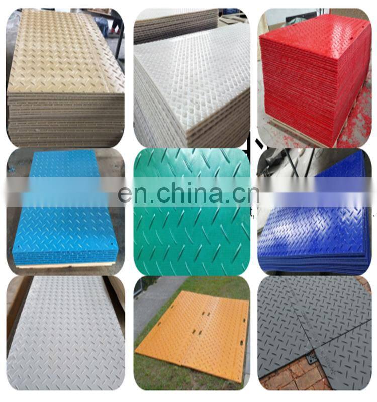 Heavy Duty Temporary Black Plastic Road Mat