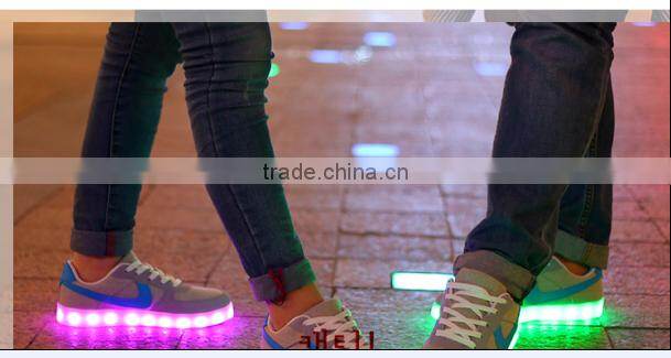 2016 Crazy led shoes wholesale led lady shoes