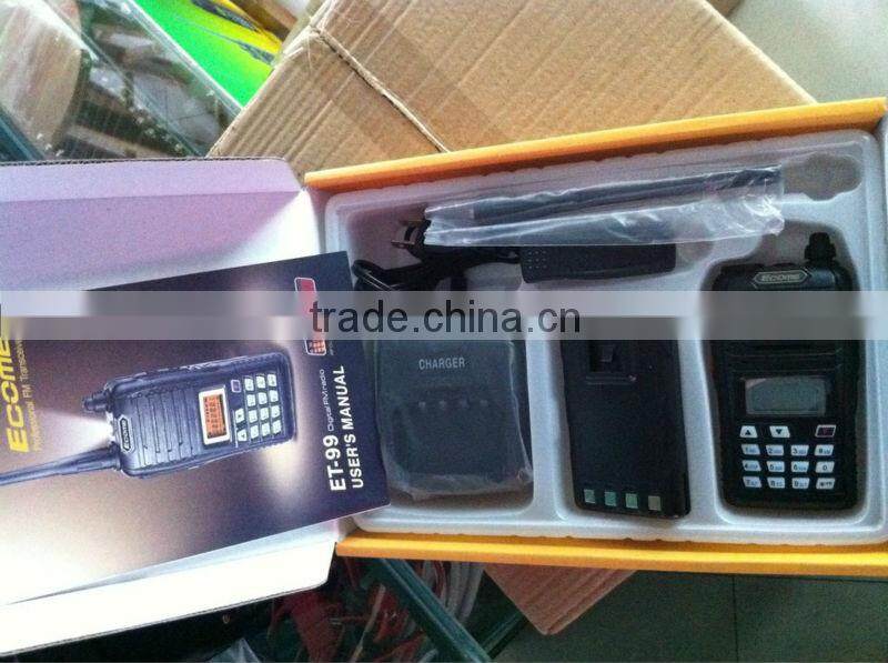 ECOME ET-99 handheld fm amateur 128ch radio ,OWN BRAND walkie talkie