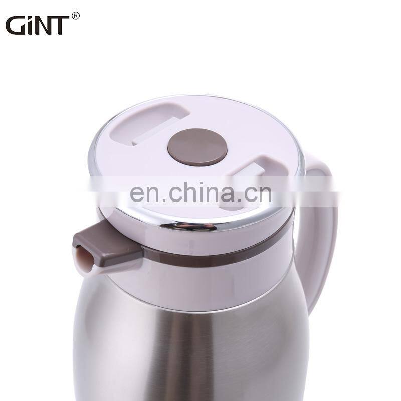 wholesale travelling thermal sample glass handle outdoor custom logo kettle camping stainless steel vacuum flask coffee pot