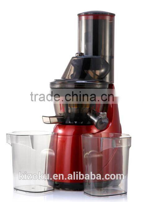 Whole Big Mouth Fruit and Smooth drinks masticating slow juicer