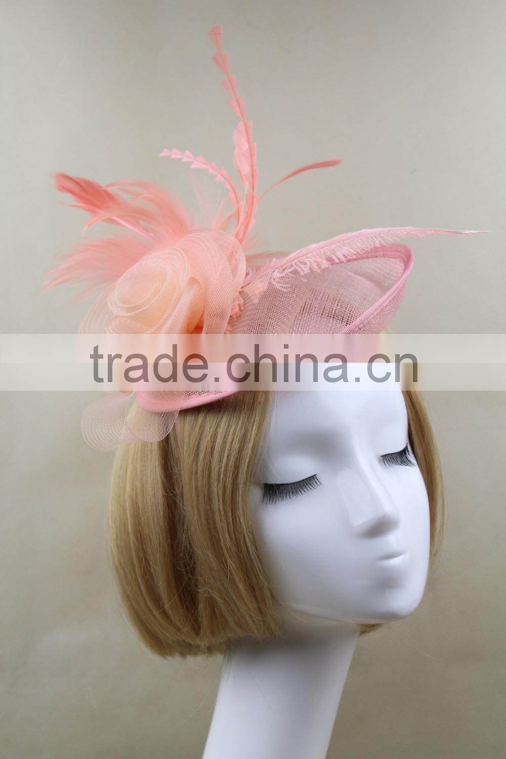 2015 New Coming Chuch/party/Races Fascinator Hat With Headban