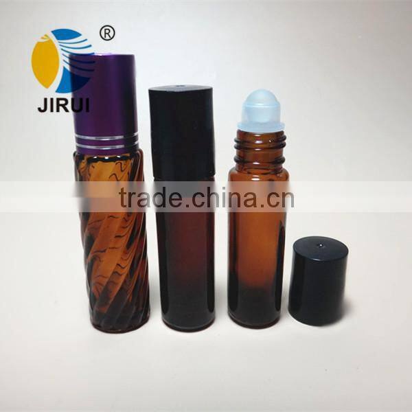 10ml colored glass roll on bottle