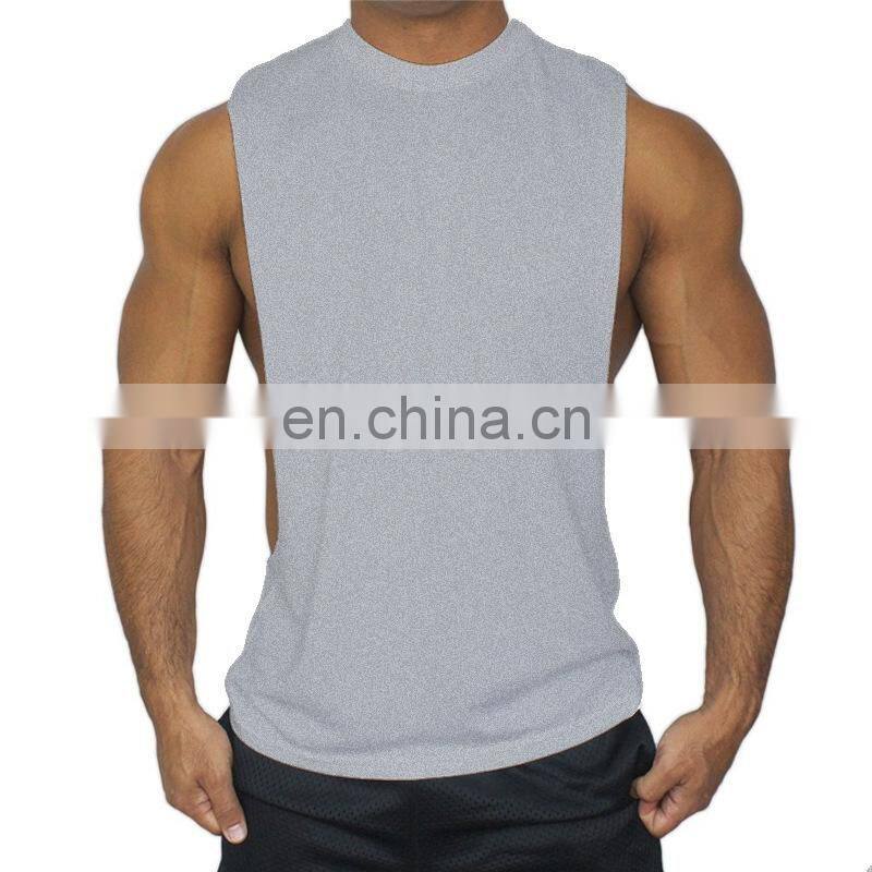 Customized LOGO men's new round neck muscle suit casual sports t-shirt training suit