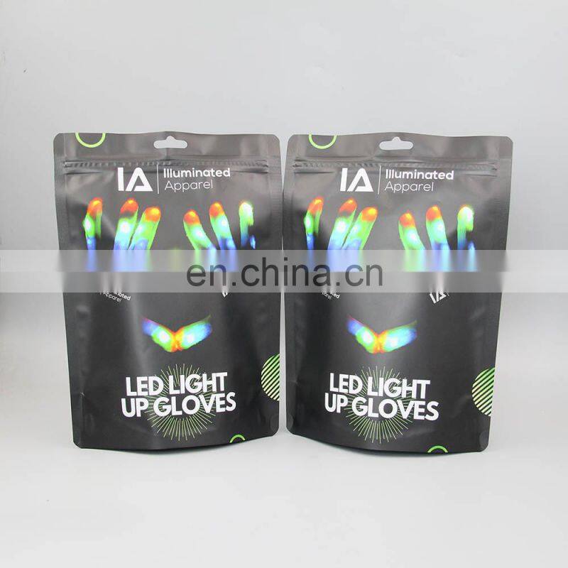 Custom LOGO Clear zip lock plastic underwear zipper swimming clothes packaging bag