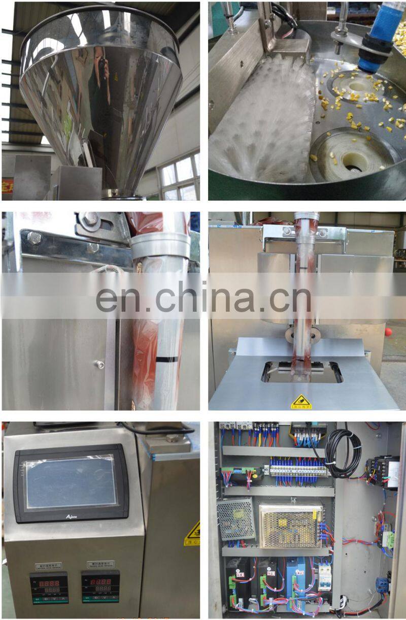 Automatic salt filling machine Auto refined edible salt volumetric weighing bagging machinery good price for sale